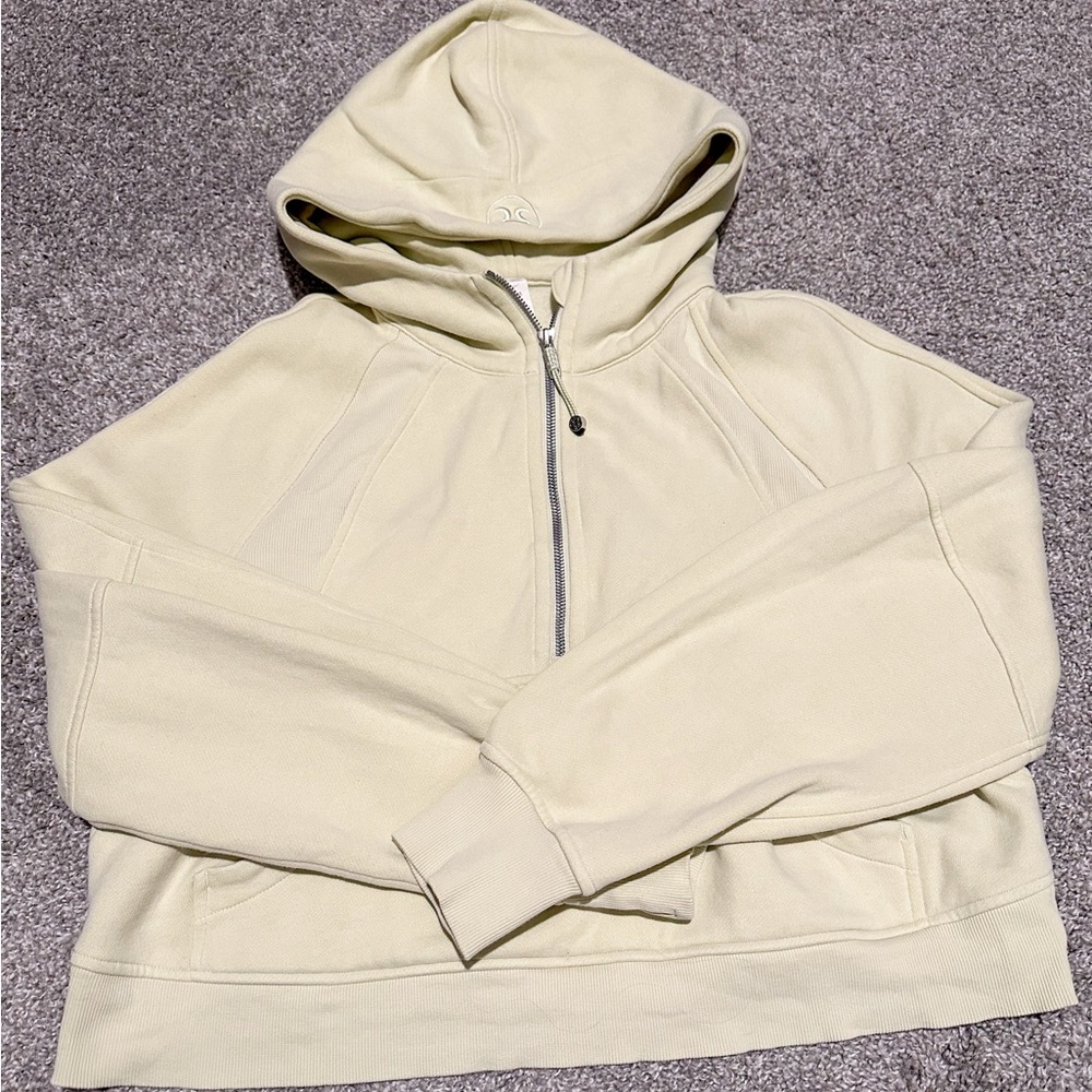 Lululemon Oversized Scuba Half-Zip in Dewy Color